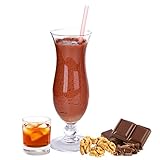 Schoko Rum Nuss Gianduja Geschmack Eiweißpulver Milch Proteinpulver Whey Protein Eiweiß L-Carnitin angereichert Eiweißkonzentrat für Proteinshakes Eiweißshakes Aspartamfrei (10 kg)