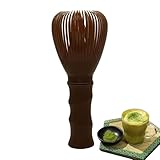 Matcha-Rührer, tragbare Matcha-Bürste zum Mischen von Matcha-Pulver, traditionelles japanisches Küchengerät Chasen, wiederverwendbarer Tee-Rührer zum Herstellen und Rühren von Matcha