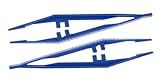 Pinzetten Pinzette Einmal- steril sterile Pinzetten Einmalpinzetten blau 50 Stück Original Tiga-Med Qualität