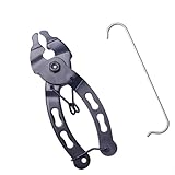 Mrchrogge Fahrradkettenwerkzeug, Kettennieter Werkzeugset, Kettenzange mit Kettenschlosszange, Fahrradwerkzeug für Mountainbike, Rennrad, Kettenglied Reparatur, tragbar und ergonomisch (spitzer Mund)