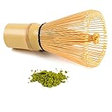 Keepaty Matcha-Schneebesen, Bambus, 80 Zinken,...