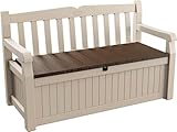 Keter Sitzbank Eden für Balkon und Garten, Gartenbank mit...