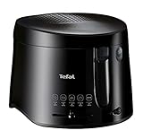 Tefal FF1078 Maxi Fry Fritteuse | Cool Wall Technologie | bis zu 1,2 kg Fassungsvermögen | einklappbarer Griff | kompakte Größe | regelbares Thermostat von 150°C bis 190°C | Schwarz