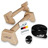 ArtSport Liegestützgriffe aus Holz L - Calisthenics,...