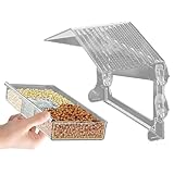 s für Wildvögel - Tränke und für Kolibris, für Fenster mit Haus, für Patio, Terrasse, Balkon, Geländer, Garten, Beobachtung im Winter