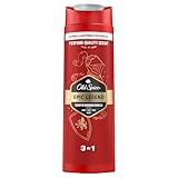 Old Spice Epic Legend 3-in-1 Duschgel für Männer 400ml. Für Haar, Gesicht und Körper, langanhaltende Frische, Duft in Parfumqualität, Tiefenreinigende Formel