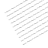 iMeistek Aluminiumstäbe,2mm x 300mm Runde Massive Aluminiumstäbe für RC-Modellautos,Gartendekoration,Industriemaschinen,DIY-Basteln (10Stück)