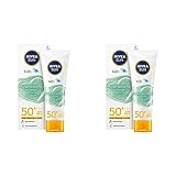 Nivea Sun Kids 100% Mineralischer Schutz Lotion LFS 50+, 50ml (Packung mit 2)