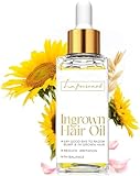 Eingewachsene Haare Öl 40 ml, LA.PERSONAL Ingrown Hair Serum, Rasieröl gegen Rasierpickel, Irritation & Rötungen, für Bikinizone, Beine, Achselbereich, Befeuchten & Glättend,für Männer & Frauen