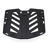 Motorrad Heckgepäckträger 2025 Für Kawasaki Für 1400GTR / ABS 2008-2024 2020 2019 Für 1400 Für GTR Gepäck Halter Fracht Regal Montieren Halterung Hinten Rack(Black 1)