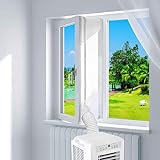 Klimaanlage Fensterabdichtung400cm,Fensterabdichtung für Mobile Klimageräte ter Sind Geeignet für Kippfenster, Flachfenster,Fenster Abdichtung Klimaanlage
