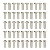 CeaBulo 50-teiliges Fahrradspeichen-Set, Stahl-Metallabdeckung, Mountainbike-Teil, fester Gang, Rennräder, praktischer Schutz