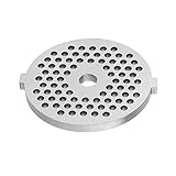 Eujgoov Fleischwolf-Zubehör aus Stahl mit Eisenbasis in Lebensmittelqualität, Schnelles Mahlen für Fleisch, Obst und Gemüse, Leicht zu Reinigen, Silber Ersetzen