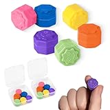 12 Stück Gonggi Korean Game,Gongi Korean Stones Game Koreanisches traditionelles Spielspiel Jack Stone Pebbles Set Werfen Spiel Gonggi Hand Auge,Geeignet für Erwachsene und Kinder