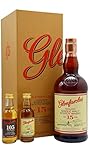 Glenfarclas 15 Jahre 0,7 Liter Tasting Pack mit 2 Miniaturen