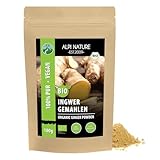 Ingwerpulver BIO 100g von Alpi Nature, bio Ingwer gemahlen, Ingwerwurzel Pulver