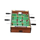 Mini-Kickertisch, tragbar, weicher Griff, robuster Holzrahmen, Sportspielzeug für den Innenbereich, lustiges Spielset für Kinder, Mädchen, Jungen, Familien, Erwachsene und Erholung