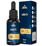 Ultimate Naturecare® Aromaöl Cbd öl 30% 30ml, 9000mg Premium-Produkt. Formuliert mit Reines CBD-Extrakt, Hanfsamenöl und Bio-MCT (Kokosöl). 100% Bio. Hochwertiges europäisches CBD-Produkt.