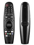 HelloCreate Original TV Fernbedienung MR20GA AKB75855501 Ersatz Voice Remote Fit für LG Magic TV OLED/Nano Cell/4K UHD Modelle