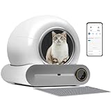 Selbst Reinige Katzentoilette Sicher, Geruchsbeseitigung, App-Steuerung, UnterstüTzung WiFi, Automatic Cat Litter Box Geeignet FüR Mehrere Katzen and Alle Arten Von Katzenstreu