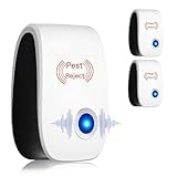 Skield Milbenstecker Bugshield Ultraschall Gegen Milben 2 Stück, Skield Bug Shield Milben, Plug & Play Für Schlafzimmer & Wohnbereiche (2)