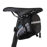 katmerio Fahrrad Satteltasche, Fahrradsitz Tasche Rahmentasche Fahrradtasche Oberrohrtasche wasserdichte Aero Wedge Pack Mountainbike Bag für Mountainbikes, Fahrräder, und Rennräder