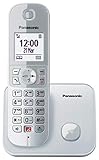 PANASONIC Kabelloses Telefon KX-TG6851SPS, Silber