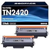 SODFACE TN2420 TN2410 Toner Kompatibel für Brother TN2420 TN2410 für Toner Brother MFC L2710DW MFC-L2710DW MFC-L2710DN HL-L2350DW DCP-L2530DW HL-L2375DW MFC-L2750DW MFC-L2730DW Drucker