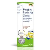 SUNLIFE Fenchelhonig AH 350 g - Sirup gegen Erkältung & Husten - Wirkstoff bitteres Fenchelöl - Hustenlöser für Kinder ab 1 Jahr - Fenchelhonig flüssig