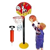 Verstellbarer Basketballkorb Für Kinder,Höhenverstellbar Spielzeug Für Draußen Und Drinnen | Sportspielzeug,Familienzeit Schule Feste Feiertage Spielplatz Garten