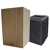 CAJON - NATUR - HOLZAUSFÜHRUNG - FERTIG ZUSAMMENGEBAUT - RHYTHMUSINSTRUMENT CAJONES + GIGBAG TASCHE