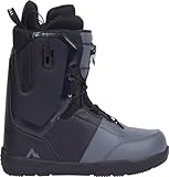 McKinley Unisex – Erwachsene Sl2 Aquabase Snowboardschuh, Black/Grey Dark, 48.5