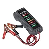 Batterietester, 12-V-Autobatterietester Fahrzeuglichtmaschinentest 12-Volt-Batterien Überprüfen Sie das Diagnosetool for Automobil- und Motorradzubehör (Color : BM310 Clip, Size : 1)