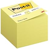 Post-it Haftnotiz-Würfel Kanariengelb, 1 Block mit 450...