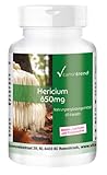 Hericium Pulver 650 mg - 60 Kapseln, Funktionaler Vitalpilz, Adaptogen, Hochdosiert, Vegan | Vitamintrend