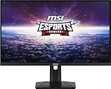 MSI G274PFDE 27 Zoll (69 cm) Gaming Monitor, FHD (1920x1080), Rapid IPS, 180Hz, 1ms, Flat, G-Sync Compatible, HDR Ready, HDMI, DisplayPort, schwarz