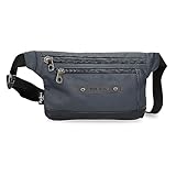 Pepe jeans Hatfield Bauchtasche, flach, Blau, 23 x 15 x 2,5 cm, Polyester, blau, Talla única, Flache Gürteltasche