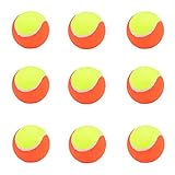 Ggnaxivs 9 StüCke ElastizitäT Weicher Strandtennisball Hohe QualitäT Training Sport Gummi TennisbäLle