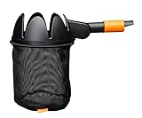 Fiskars Obstpflücker für Fiskars QuikFit Stiele, Werkzeugkopf, Länge: 32 cm, Glasfaserverstärkter Kunststoff/Baumwolle, Schwarz/Orange, QuikFit, 1000693