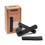 BLACK + BLUM Binchotan Aktivkohle Filter 4er Pack,...