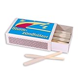 Basic Nature Unisex – Erwachsene Sturmstreichhölzer-260100 Sturmstreichhölzer, Mehrfarbig, One Size