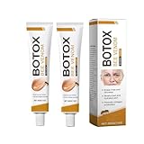 Bienengift Faltenentfernungscreme, Bienengift Faltencreme Gesicht, Bienengift-Anti-Falten-Creme, Bee Venom Creme Faltencreme Frauen, Bee Venom Anti-Aging Creme Damen, Bienengiftfaltencreme Augen, 2Pc