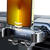 AINOPE Handyhalterung Auto Lüftung,[Hakenclip-Design] Schwerkraft [Einhandbedienung] kfz Handy Halterung Kompatibel mit iPhone 14 13 Pro Max Samsung Galaxy S23+ S22 Huawei usw