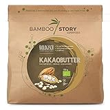 NEU | BAMBOO STORY | Kakaobutter | Kaltgepresst | Kakaochips | Criollo | Bio | 150g | 100% Reine