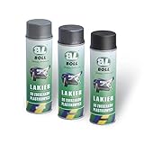 Boll 500 ml Lack Lackspray Kunststofflack Stoßstangenlack Sprühdose SCHWARZ 001016