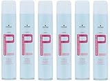 Schwarzkopf Professionelle Laque 500 ml super strong hold Haarspray 6er Set