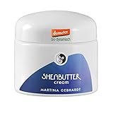 Martina Gebhardt SHEABUTTER Cream (50ml) • Reizarme Gesichtscreme für sensible & zu Irritationen neigende Haut • 100% Bio Sheabutter • Naturkosmetik Tagescreme