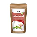 Sovita Lecithin Granulat, mit hochwertigen Phospholipiden mit Cholin, veganes Nahrungsergänzungsmittel aus Soja, 400 g