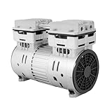 750W 220V Ölfreier Luftkompressor Flüsterkompressor Druckluftkompressor 125L/min Ölfreies Kompressor 8bar Ölfrei Compressor Aluminium Luftkompressoren 69db Kompressoren mit Eingebauter Wärmeschutz