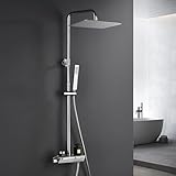 Görbach Regendusche Duschset mit Duscharmatur...